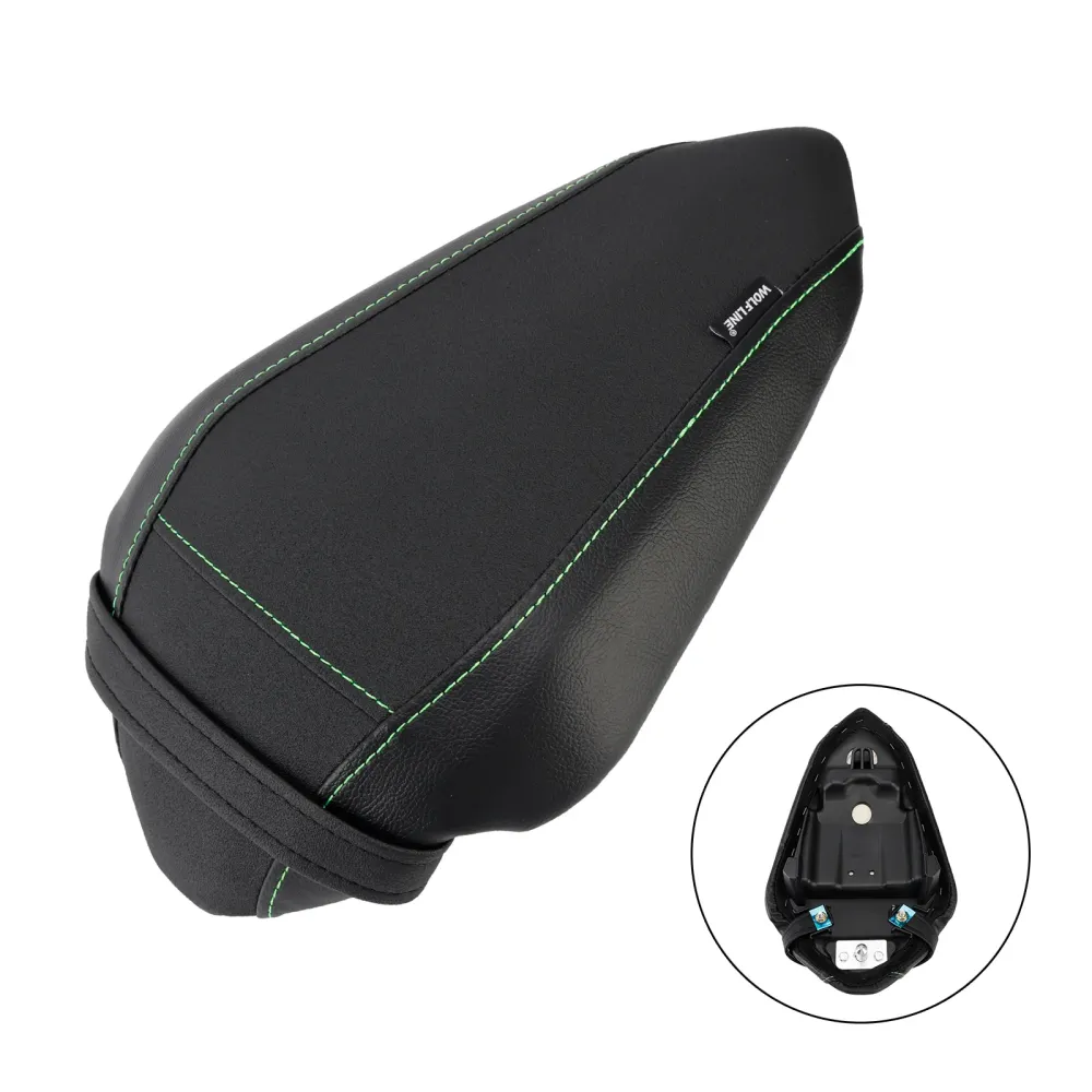 2024-2025 Kawasaki Ninja 500 Z500 Achterbank Passagierskussen Plat Pu Zwart