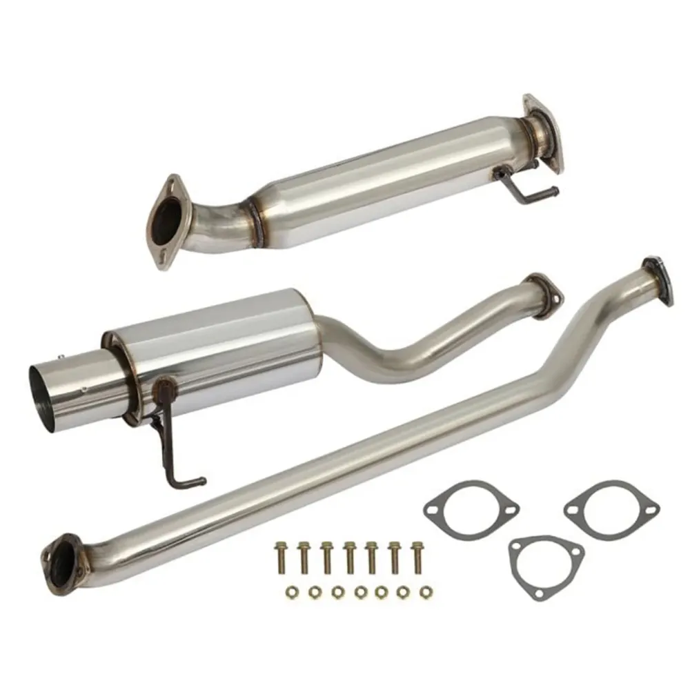 2.0L Tipdemper Catback-uitlaatsysteem voor Honda Civic 2002-2005