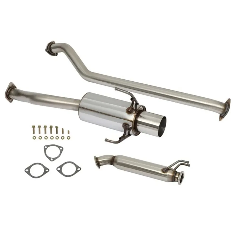 2.0L Tipdemper Catback-uitlaatsysteem voor Honda Civic 2002-2005