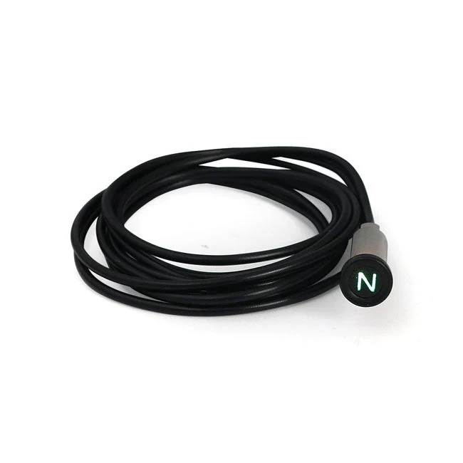 3/8" (9,5mm) Indicatielampje Neutraal Groen met Symbool