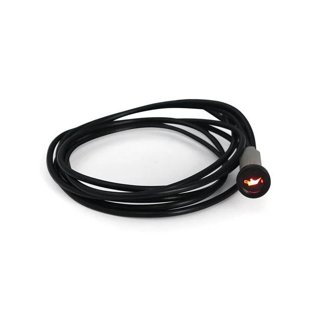 3/8" (9,5mm) Indicatorlampje rood met symbool