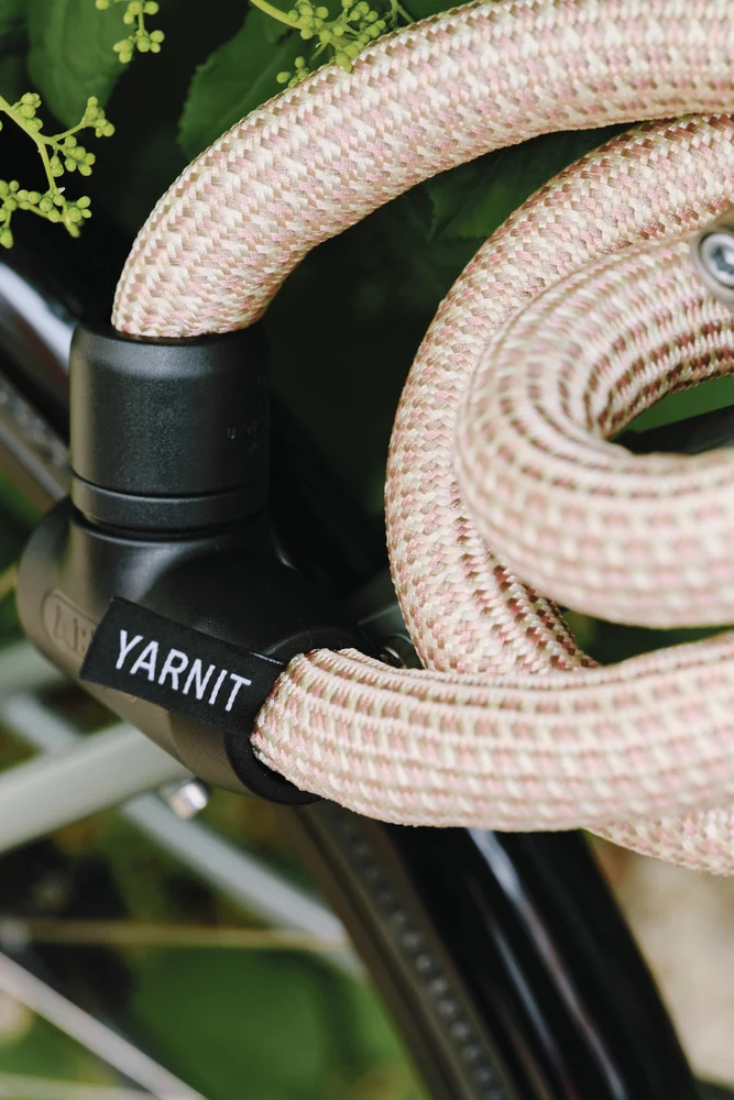 Abus Yarnit 4004K kettingslot zandsteen