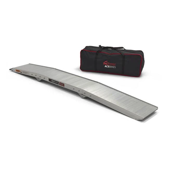 AceBikes Opvouwbare Oprijplaat Compact + Tas