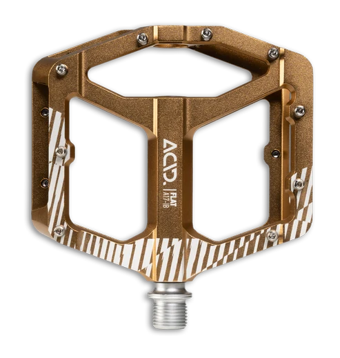 Acid Pedalen FLAT A17-IB goud