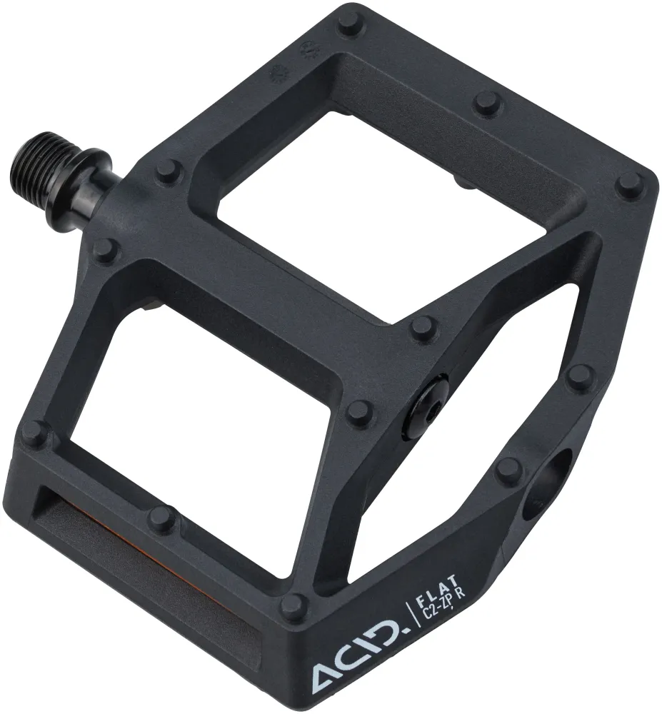 ACID Pedalen FLAT C2-ZP R zwart