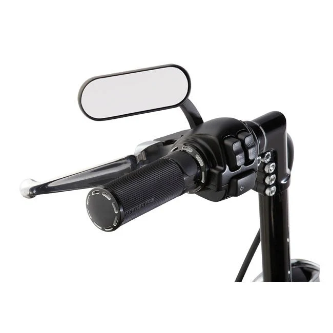 Arlen Ness Fusion Billet Slot Track Handvatten Zwart HD