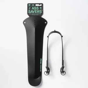 Ass Savers WGS-2 Win Wing Gravel spatbord achter zwart dot