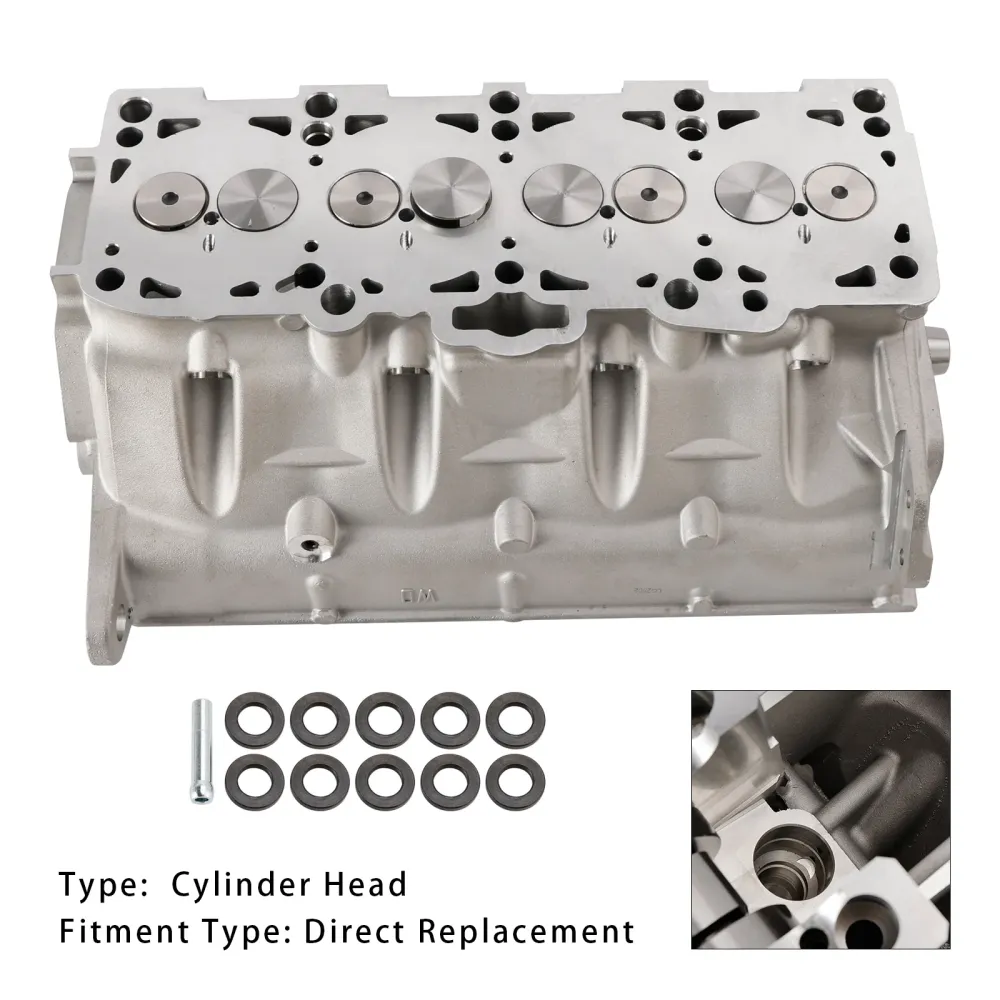 VW Audi SEAT Skoda 1.9L 8V Pompmondstuk TDI Cilinderkop Compleet met nokkenas 038103373R