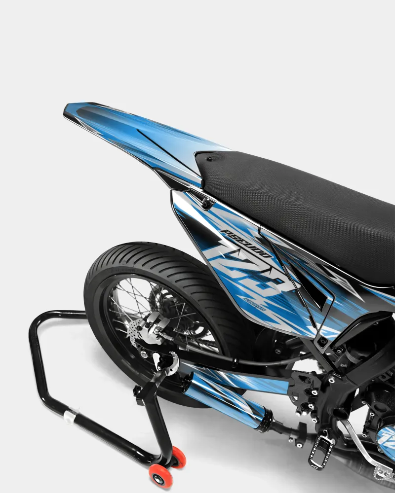 AUROPE - Decoratieset SHERCO 50cc - Blauw