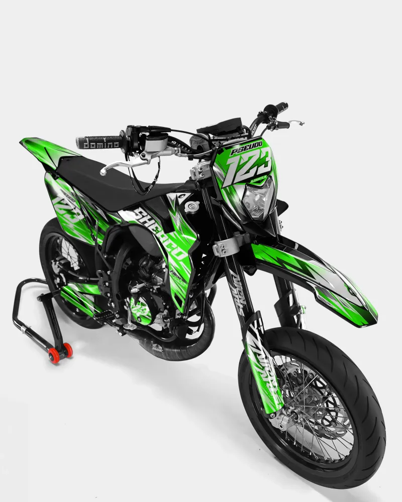 AUROPE - Decoratieset SHERCO 50cc - Groen