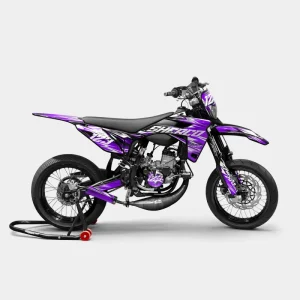 AUROPE - Decoratieset SHERCO 50cc - Paars