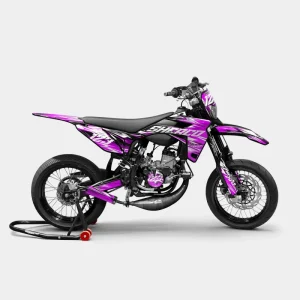AUROPE - Decoratieset SHERCO 50cc - Roze