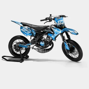 AUROPE - Decoratieset YAMAHA DT 50cc - Blauw