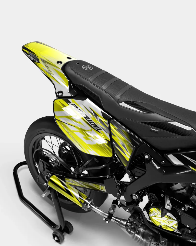 AUROPE - Decoratieset YAMAHA DT 50cc - Geel