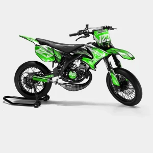AUROPE - Decoratieset YAMAHA DT 50cc - Groen