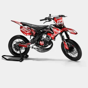 AUROPE - Decoratieset YAMAHA DT 50cc - Rood