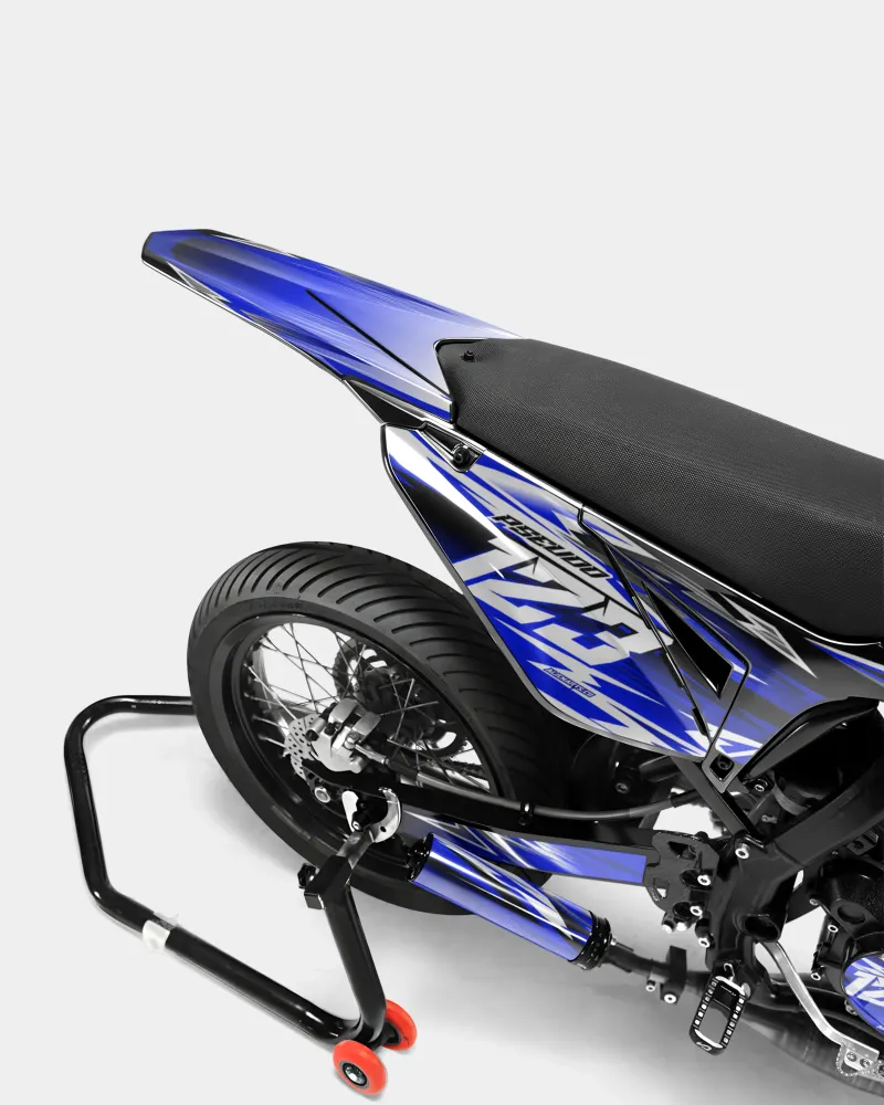 AUROPE - SHERCO 50cc decoratieset - Donkerblauw