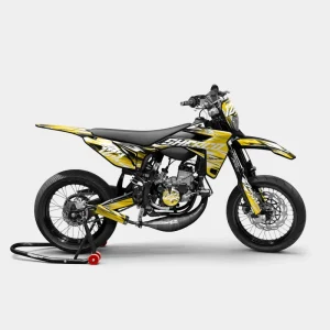 AUROPE - SHERCO 50cc decoratieset - Donkergeel