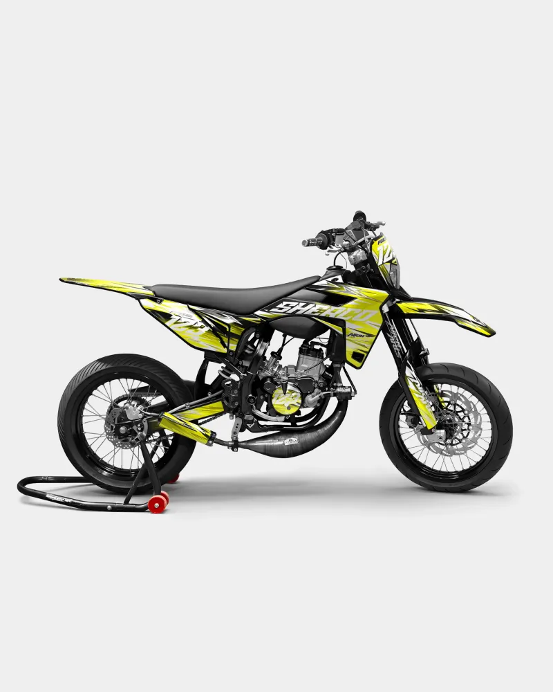 AUROPE - SHERCO 50cc decoratieset - Geel