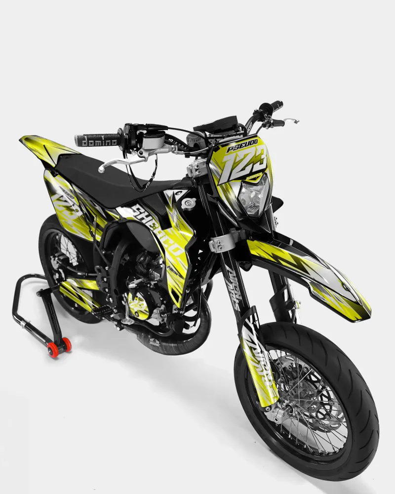 AUROPE - SHERCO 50cc decoratieset - Geel