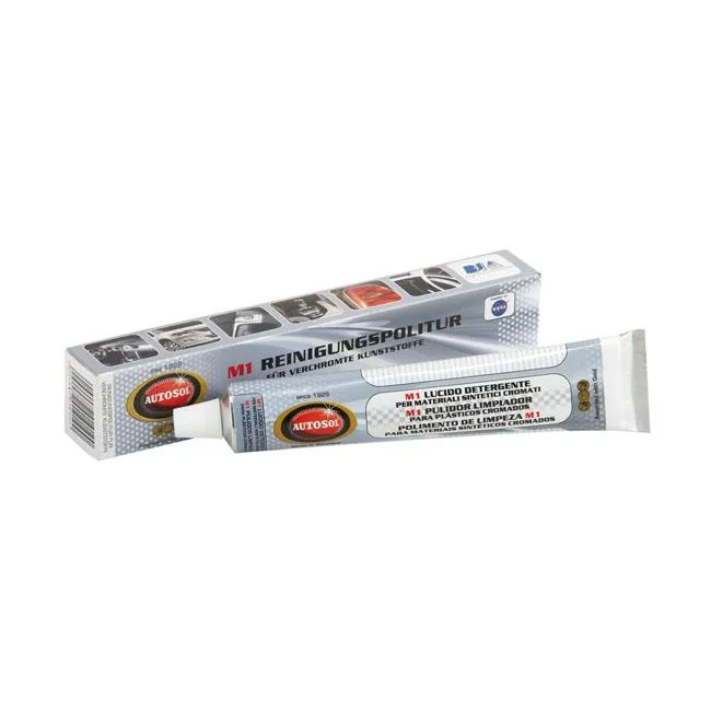 Autosol M1 Poetsmiddel Kunststof Chroom 75ml
