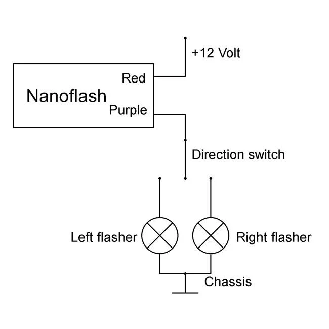 Axel Joost Elektronik Nanoflash Knipperrelais