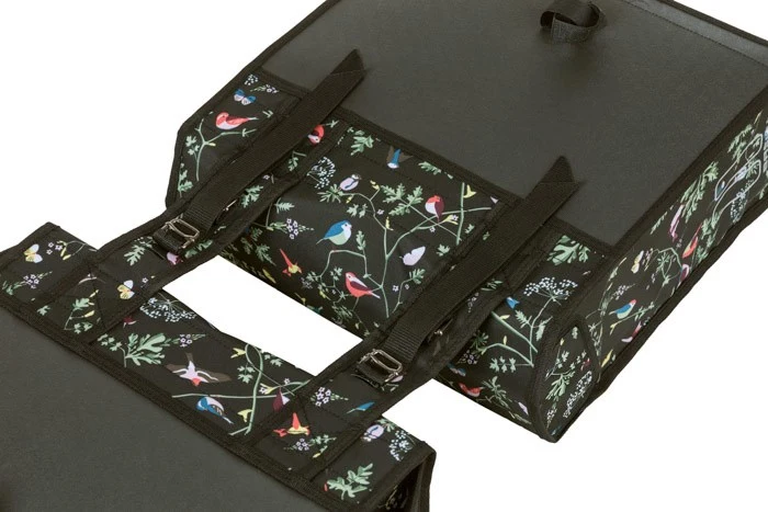 Basil Wanderlust dubbele bagagedrager tas 35l zwart