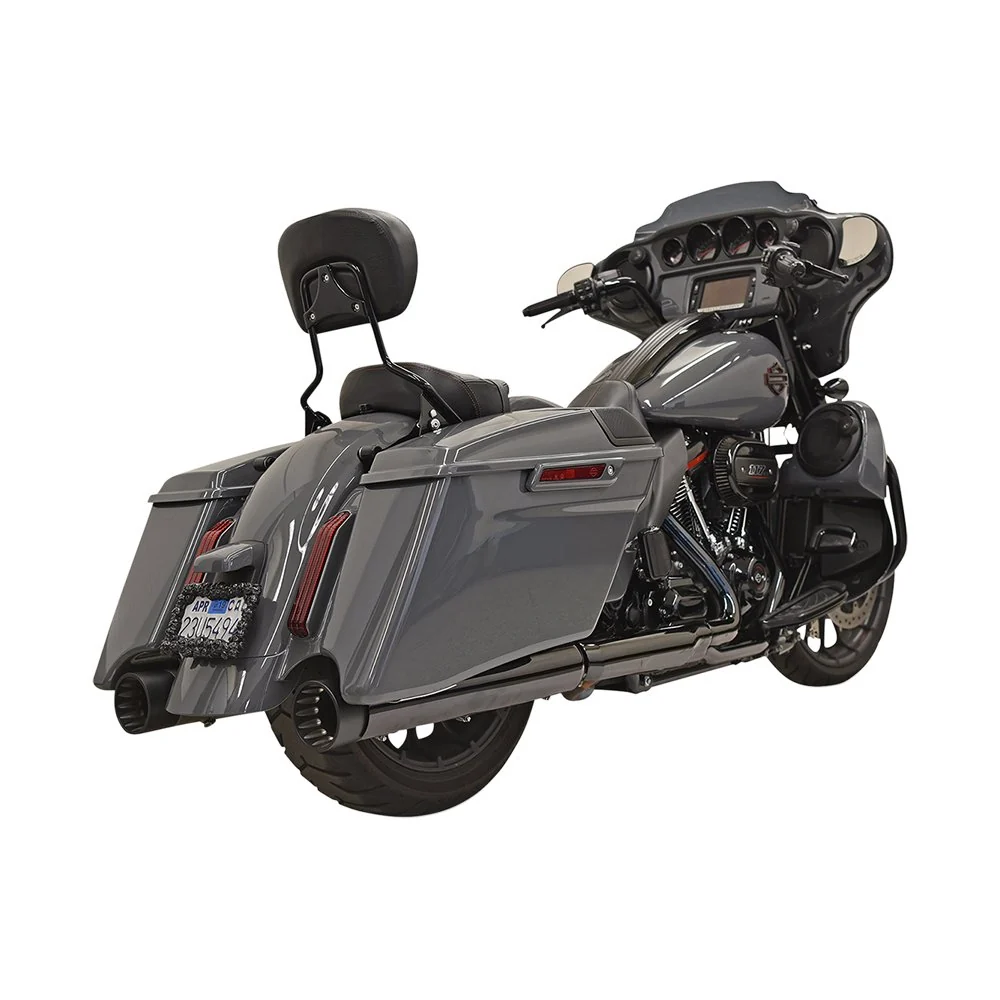 Bassani Xhaust 4" CVO DNT Slip-On Dempers voor Harley