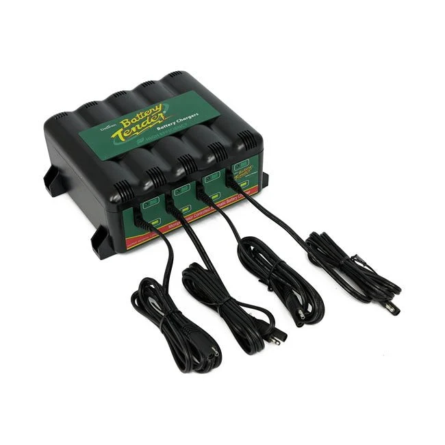 Battery Tender Plus 4-bank acculader - 1,25A acculader