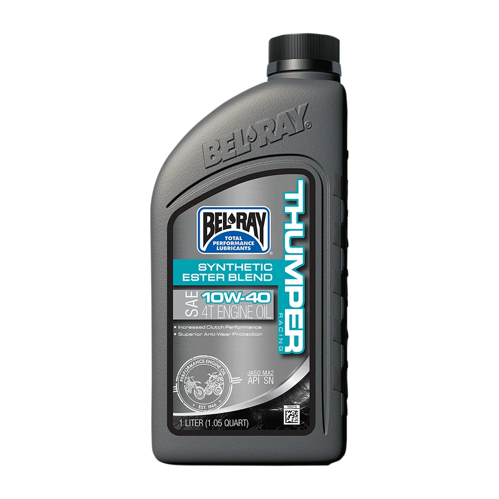 Bel-Ray Thumper Racing Synthetische Mengsel Motorolie 10W-40 1L