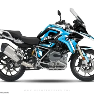 BMW R 1200 / 1250 GS GRAPHICS - "Voyager" (Blauw)