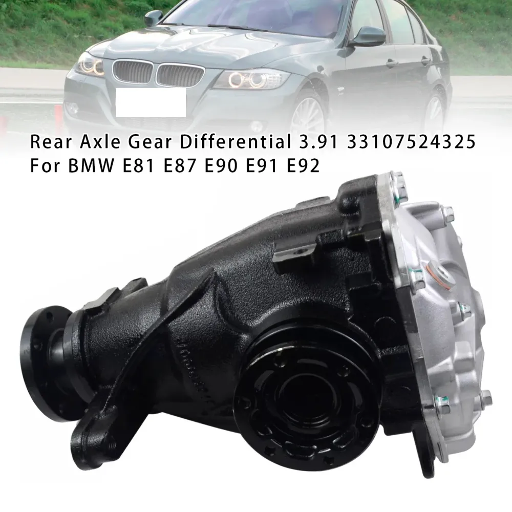 BMW E81 E87 E90 E91 E92 Achteras Tandwieldifferentieel 3.91 33107524325