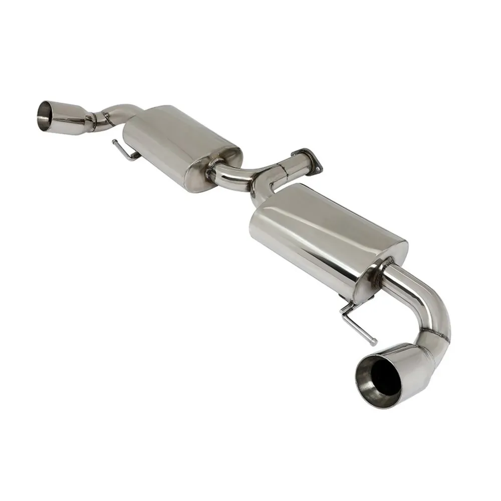 Catback-uitlaatsysteem voor 06-07 Honda Accord 04-11 Mazda RX-8 1.3L Dual 3.5" Tipdemper bruceshark.com