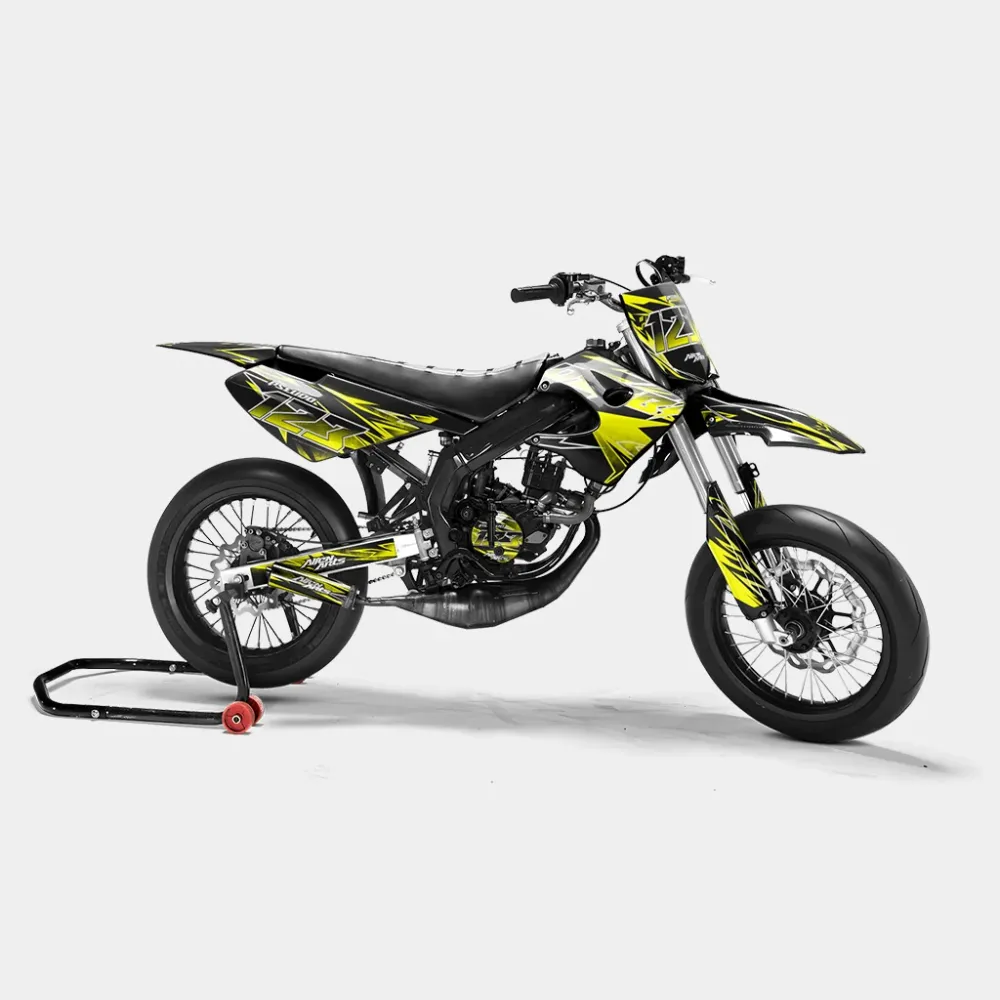 BRUME - Decoratieset DERBI 50cc - Geel