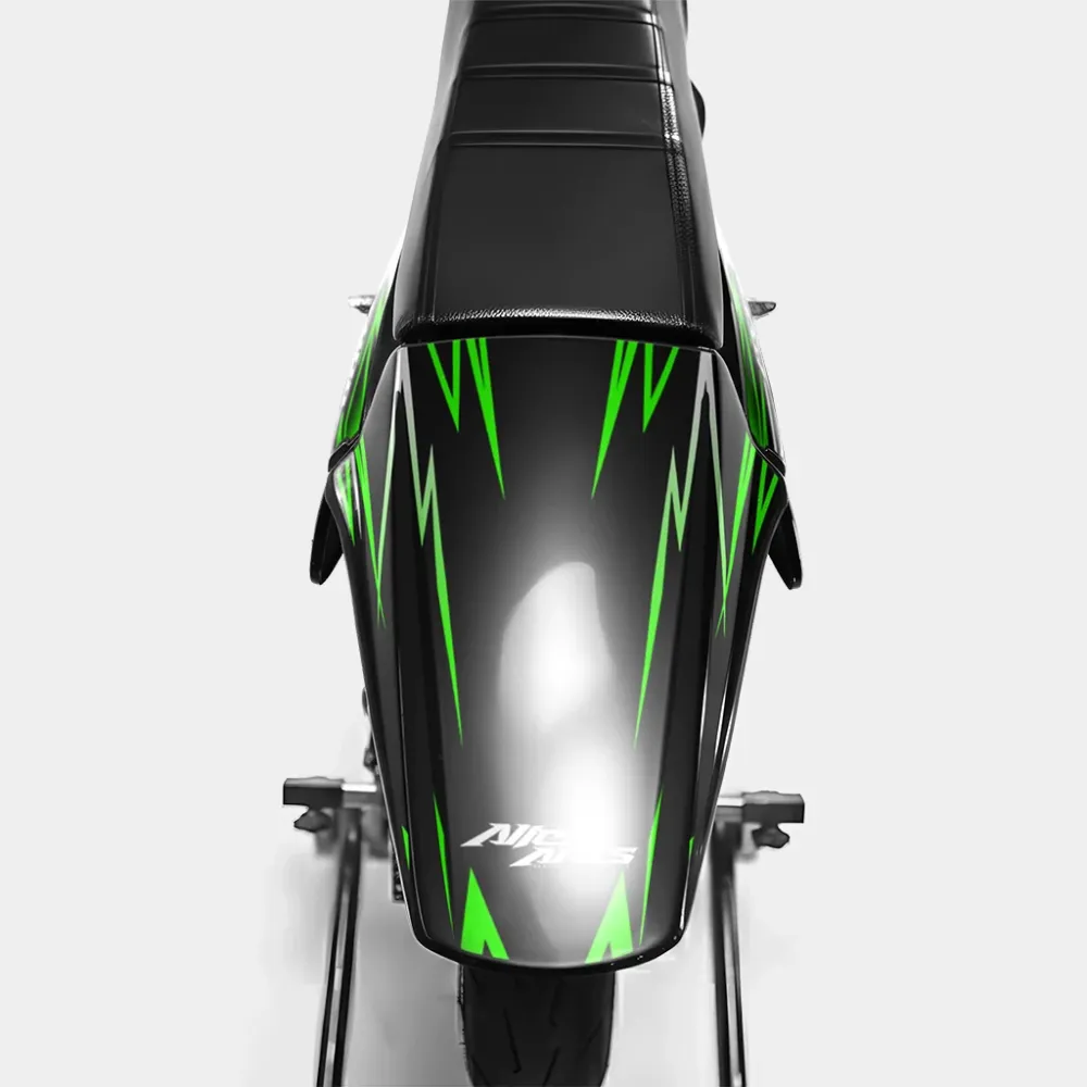 BRUME - Decoratieset DERBI 50cc - Groen