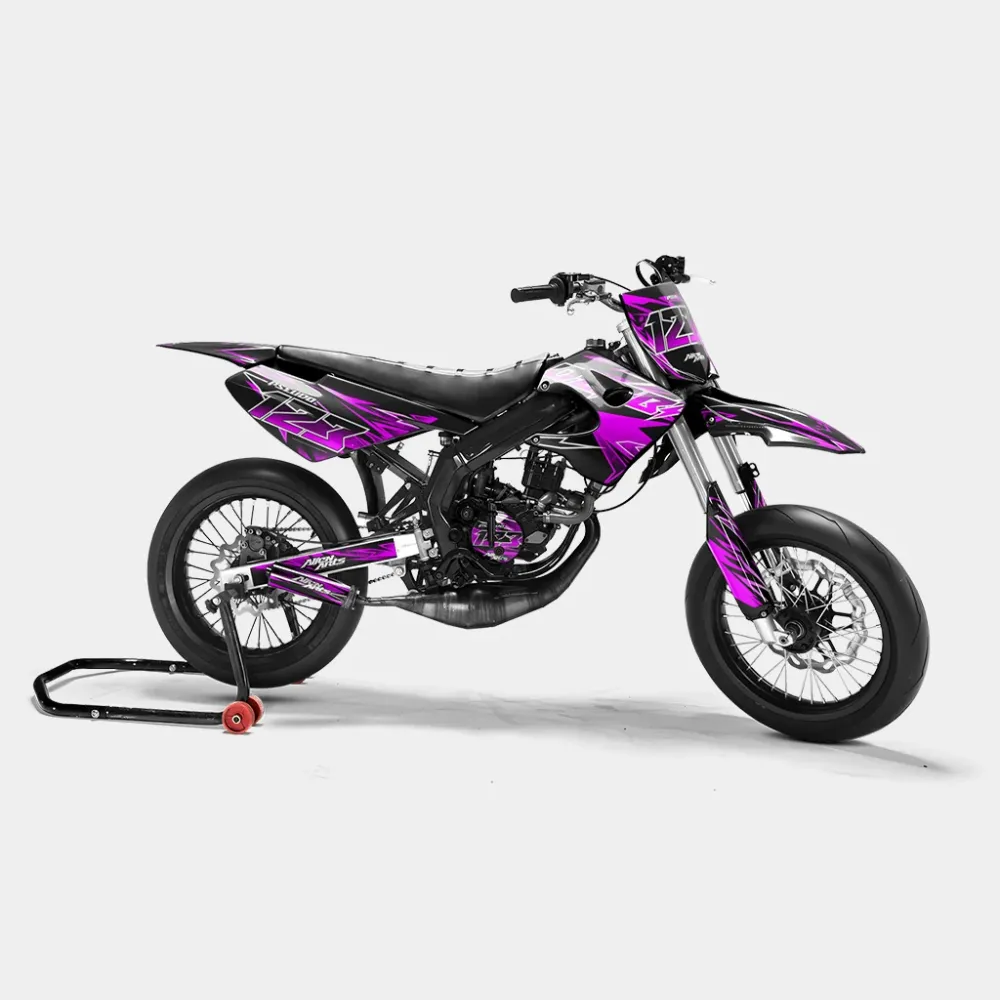 BRUME - Decoratieset DERBI 50cc - Roze