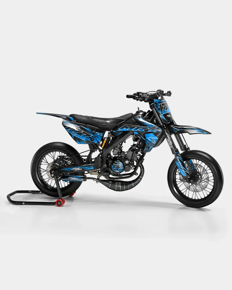 BRUME - Decoratieset RIEJU 50cc - Blauw