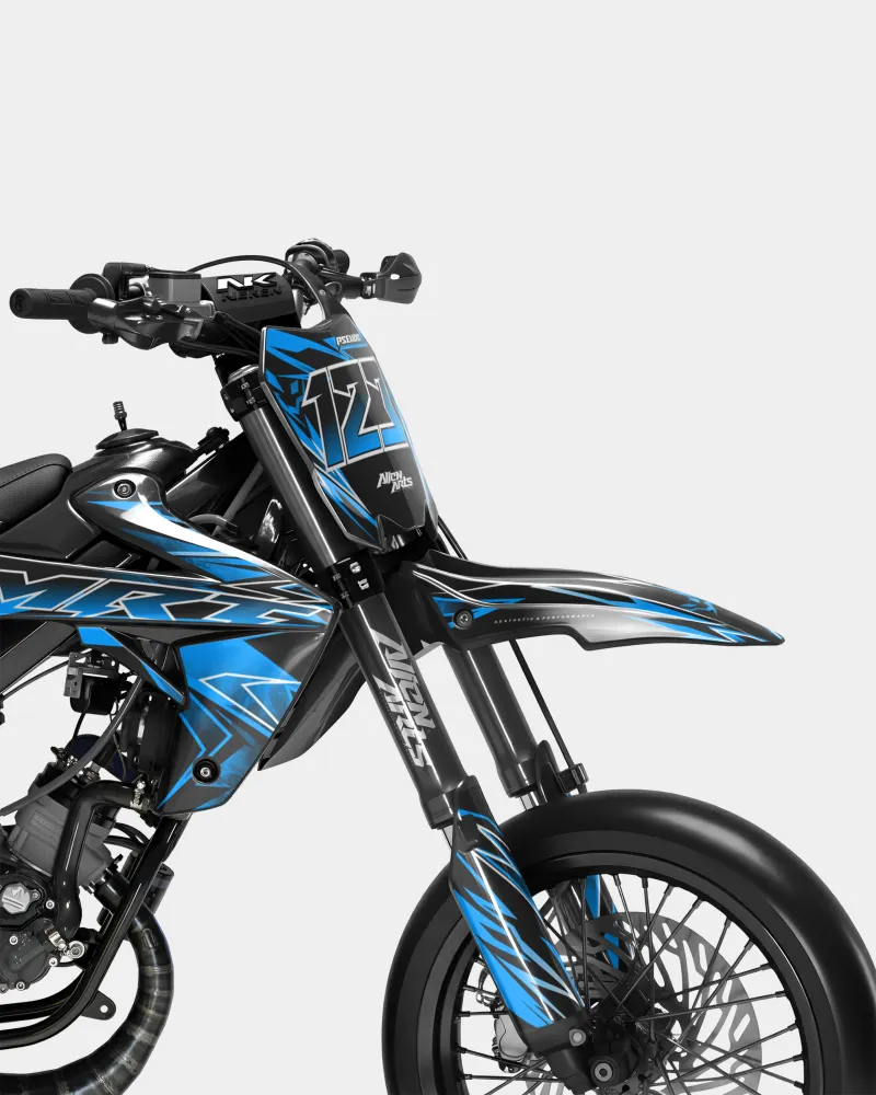 BRUME - Decoratieset RIEJU 50cc - Blauw