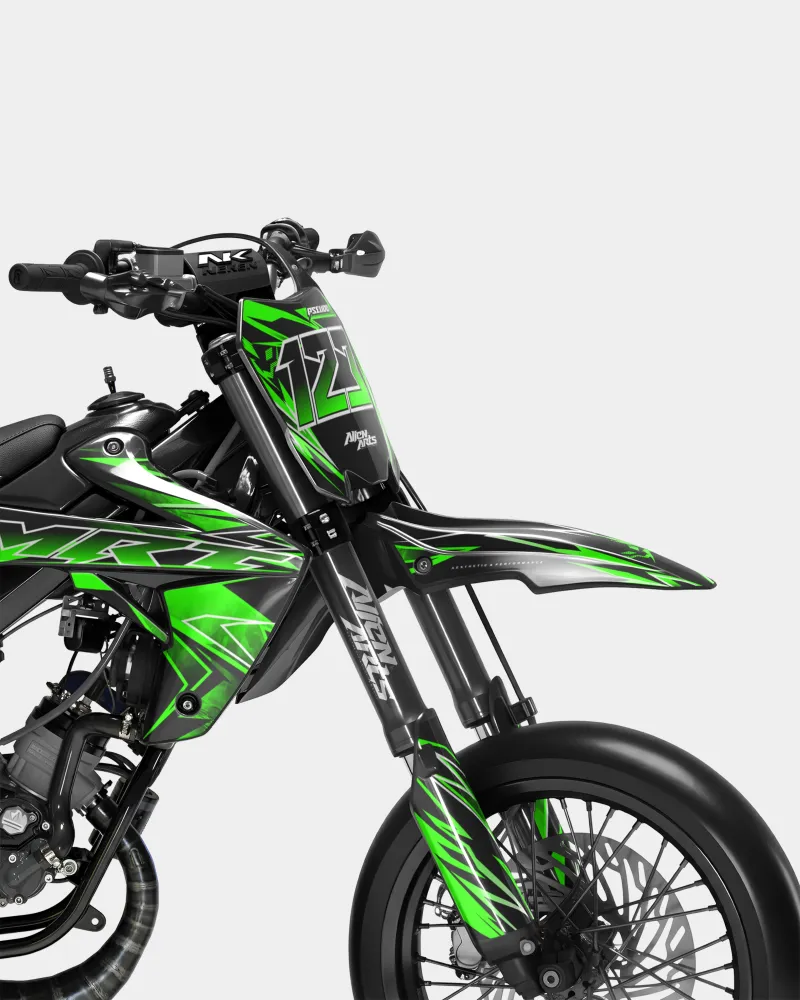 BRUME - Decoratieset RIEJU 50cc - Groen