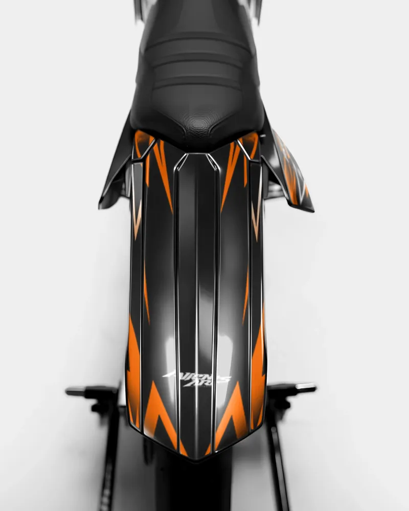BRUME - Decoratieset RIEJU 50cc - Oranje