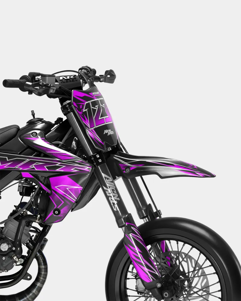 BRUME - Decoratieset RIEJU 50cc - Roze