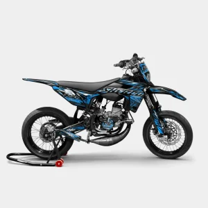 BRUME - Decoratieset SHERCO 50cc - Blauw