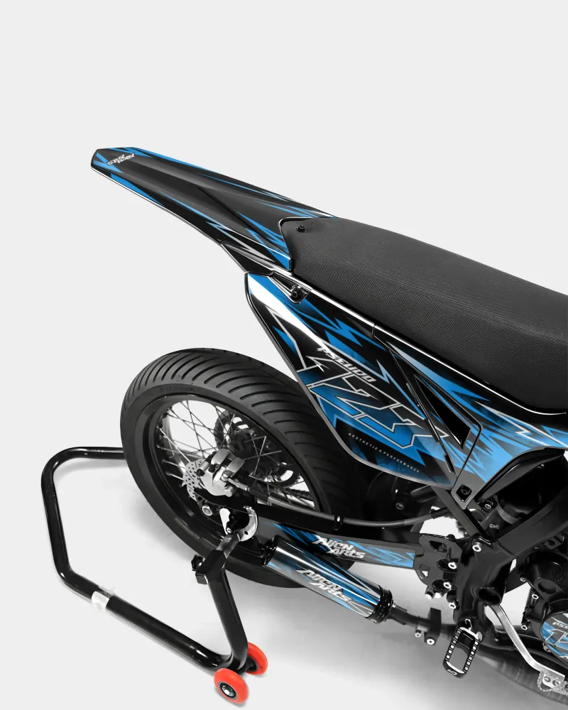 BRUME - Decoratieset SHERCO 50cc - Blauw