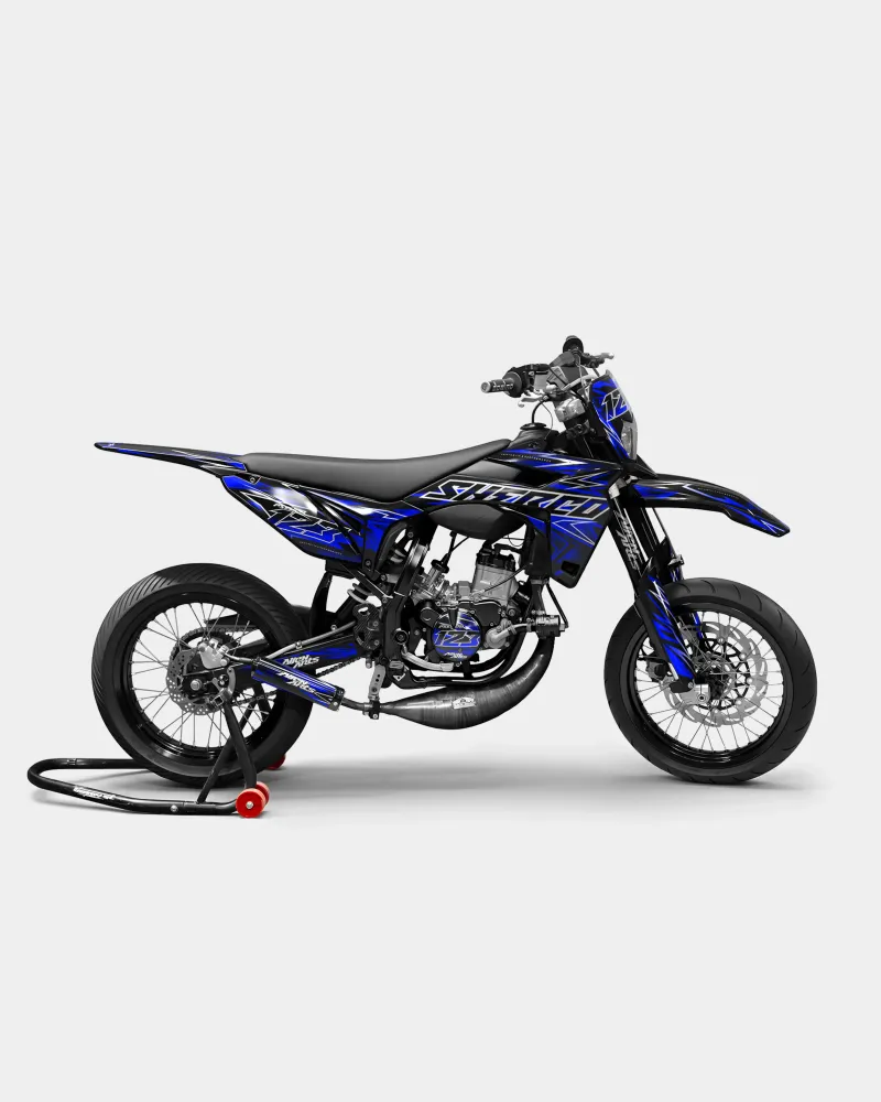 BRUME - Decoratieset SHERCO 50cc - Donkerblauw
