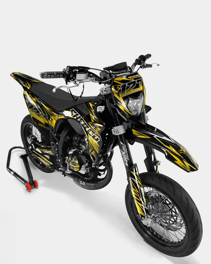 BRUME - Decoratieset SHERCO 50cc - Donkergeel