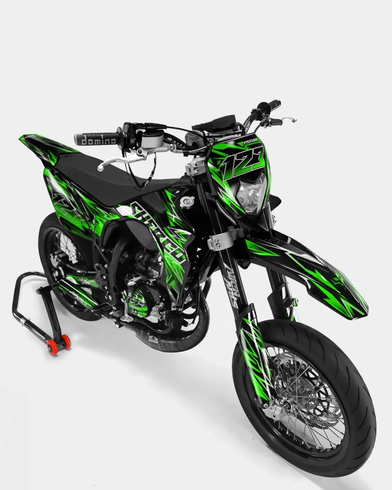 BRUME - Decoratieset SHERCO 50cc - Groen