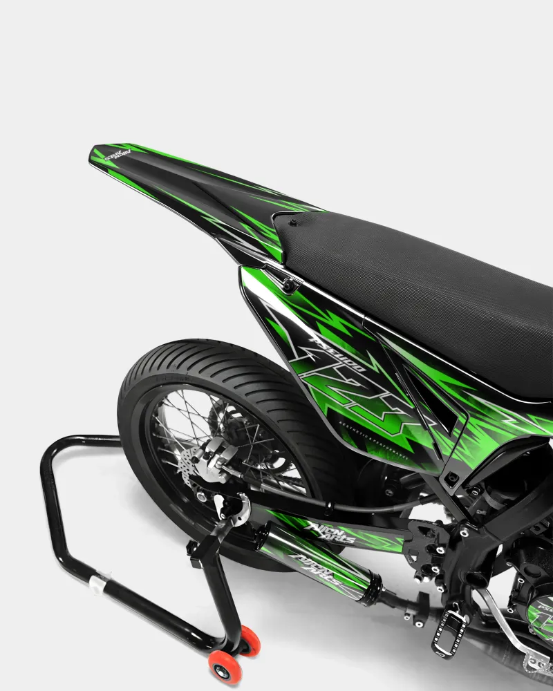 BRUME - Decoratieset SHERCO 50cc - Groen