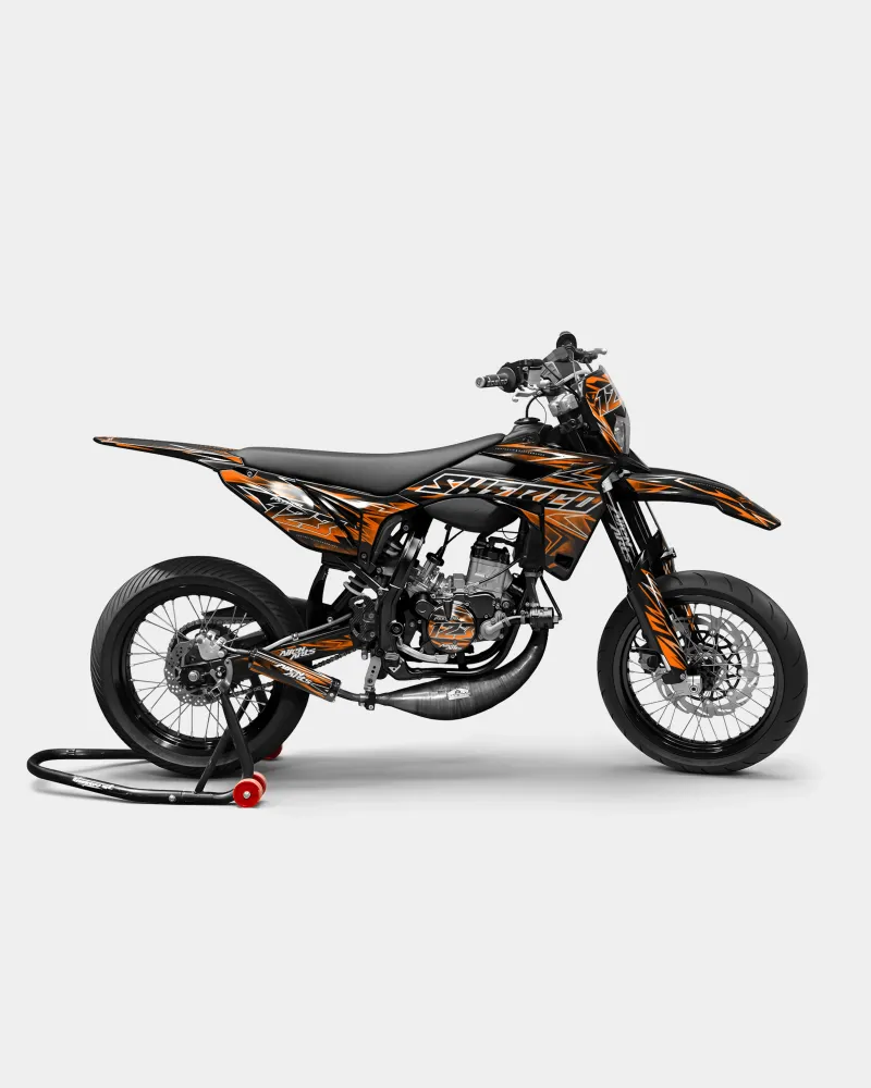 BRUME - Decoratieset SHERCO 50cc - Oranje