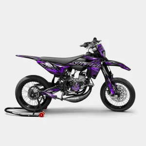 BRUME - Decoratieset SHERCO 50cc - Paars