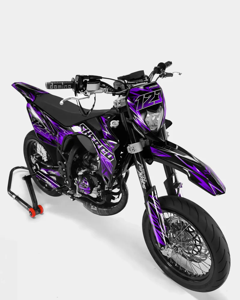 BRUME - Decoratieset SHERCO 50cc - Paars